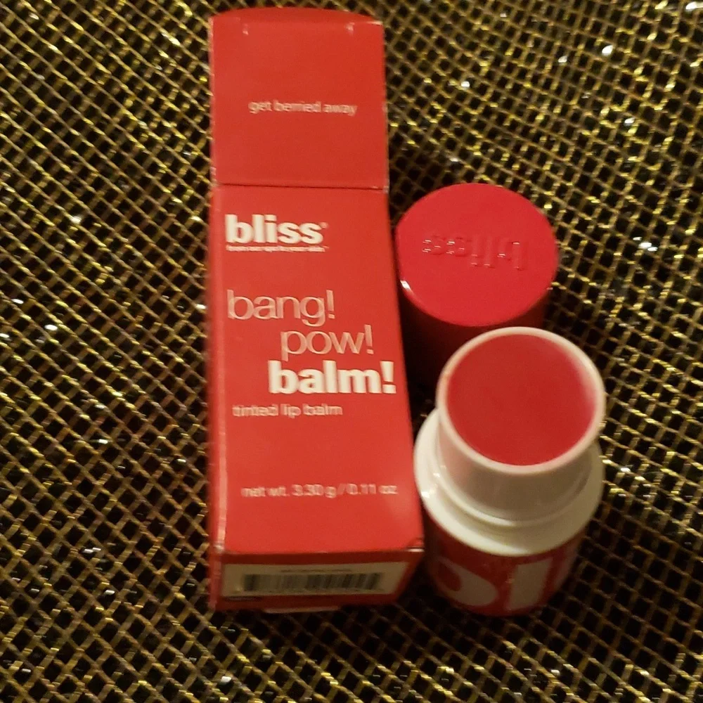 🧚‍♀️GET BERRIED AWAY Bliss DISCONTINUED Tinted Lip Balm NWT